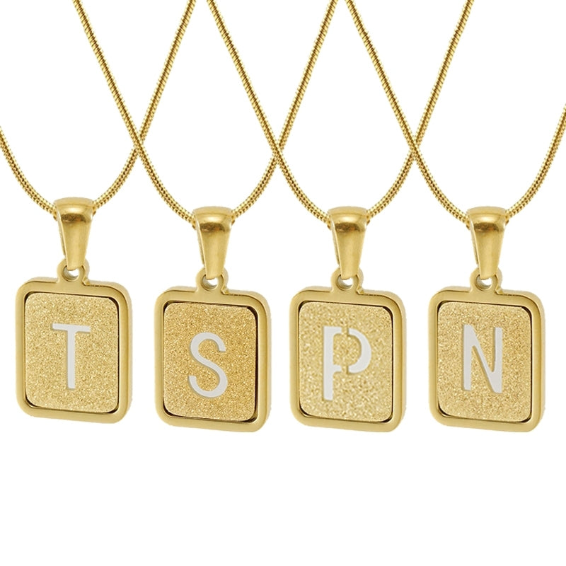 Vanita Alphabet Necklace