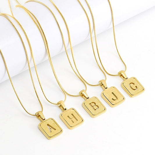 Vanita Alphabet Necklace