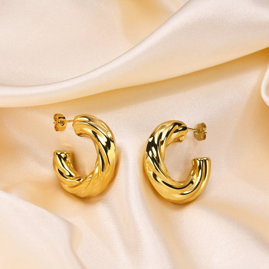 Paris C Stud Earring