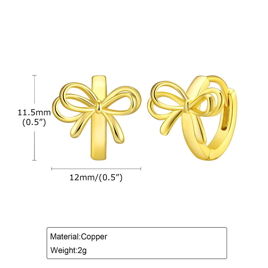 Catie Ribbon Earring