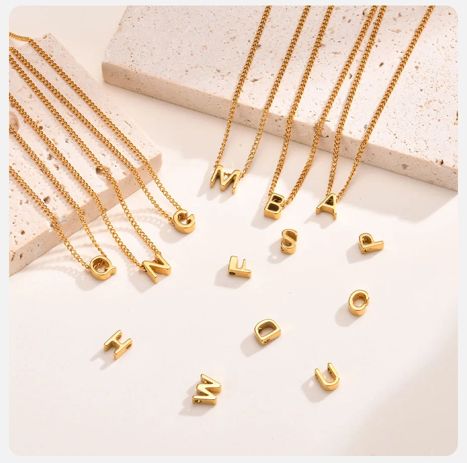 Alice Letter Necklace