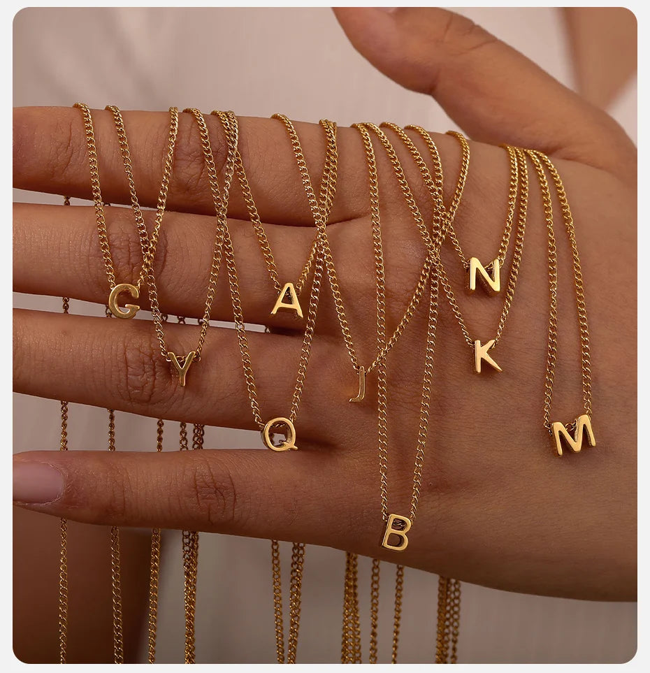 Alice Letter Necklace