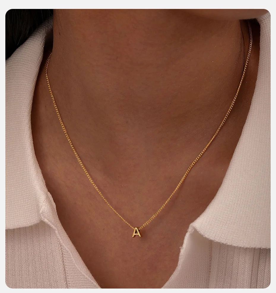 Alice Letter Necklace