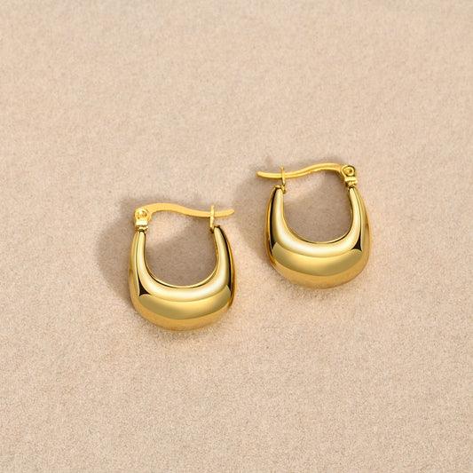 Bondi U Hoop Earring