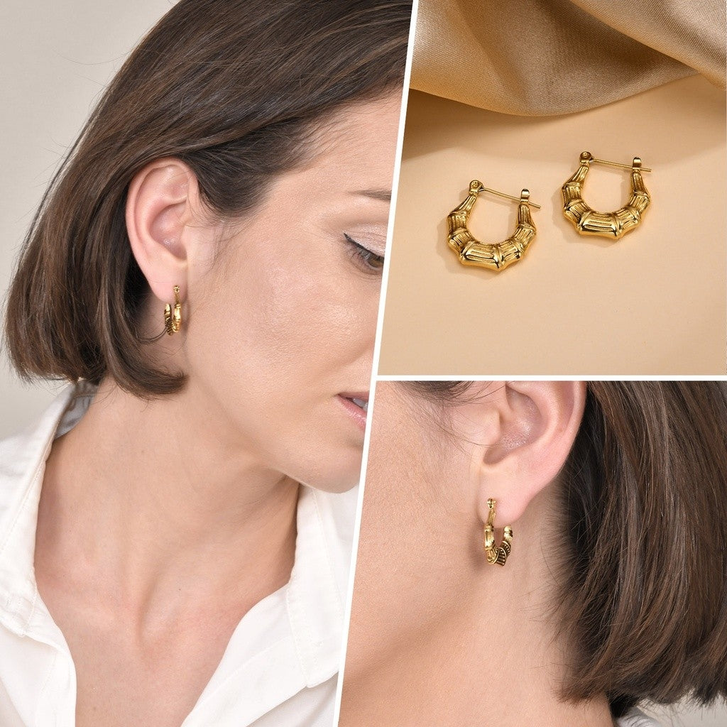 Tokyo Croissant Earring