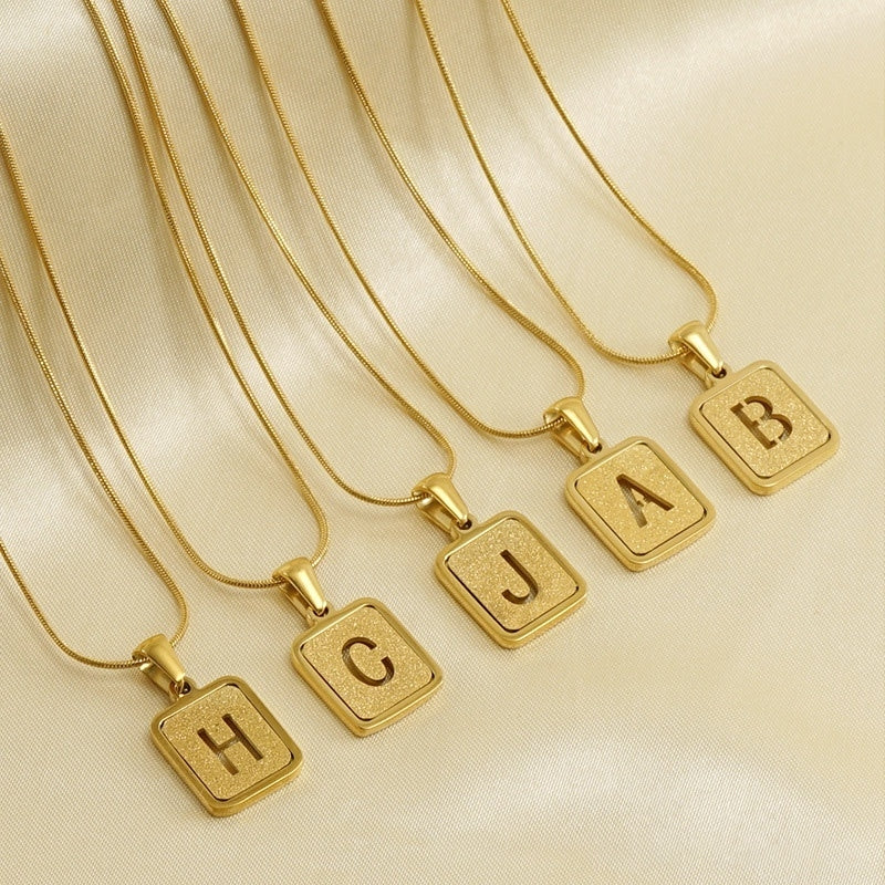 Vanita Alphabet Necklace
