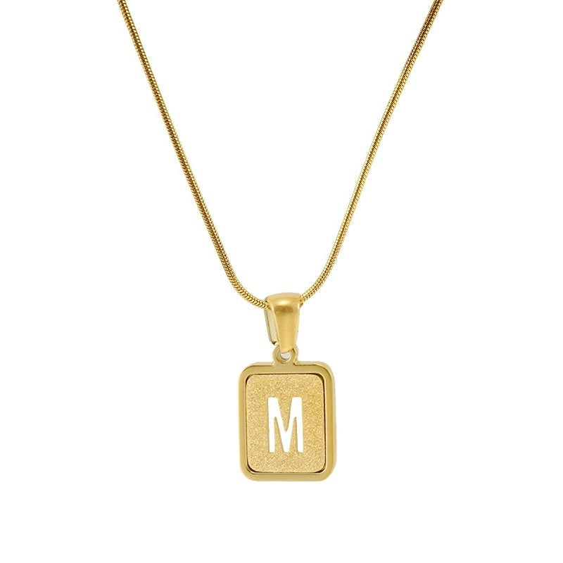 Vanita Alphabet Necklace