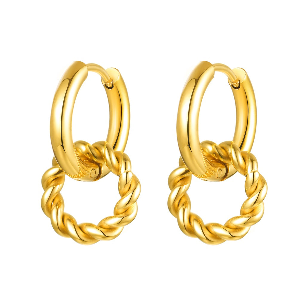 Moda Hoop Earring