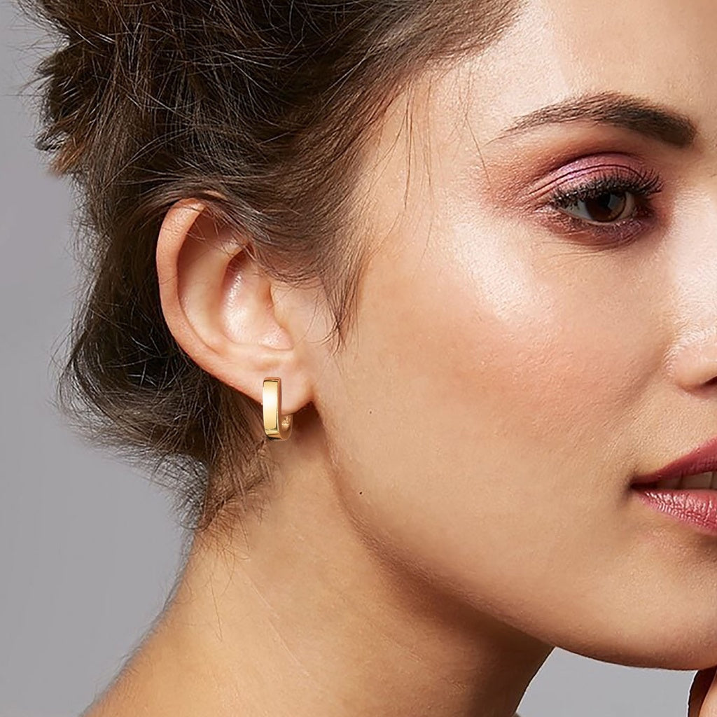 Fiona Square Hoop Earring