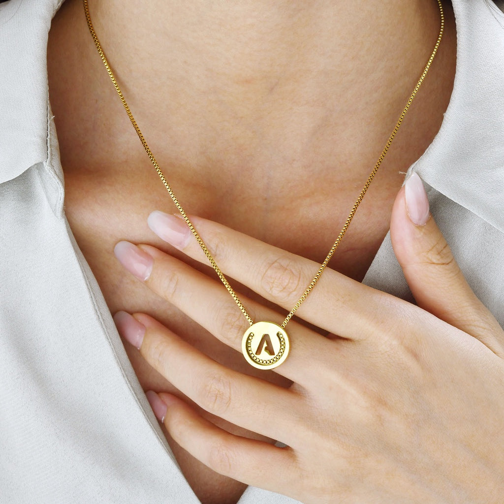 Irene Alphabet Necklace