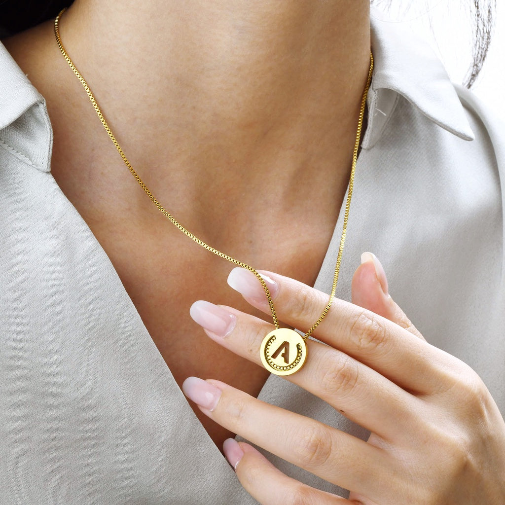 Irene Alphabet Necklace