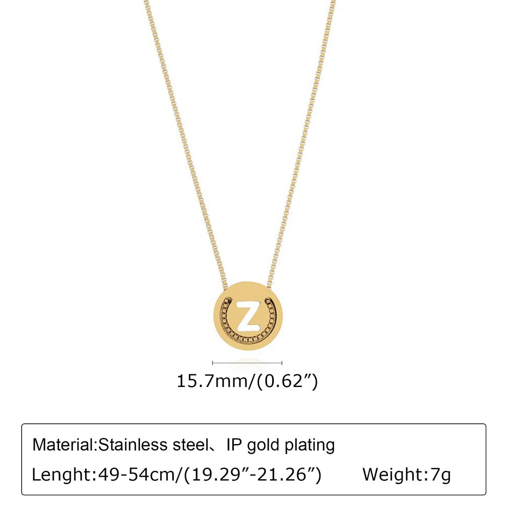 Irene Alphabet Necklace