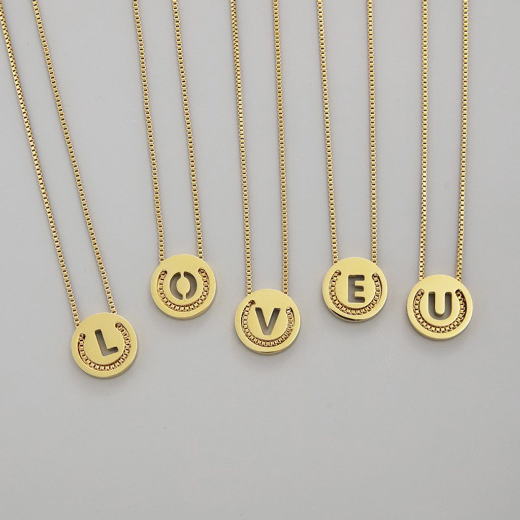 Irene Alphabet Necklace