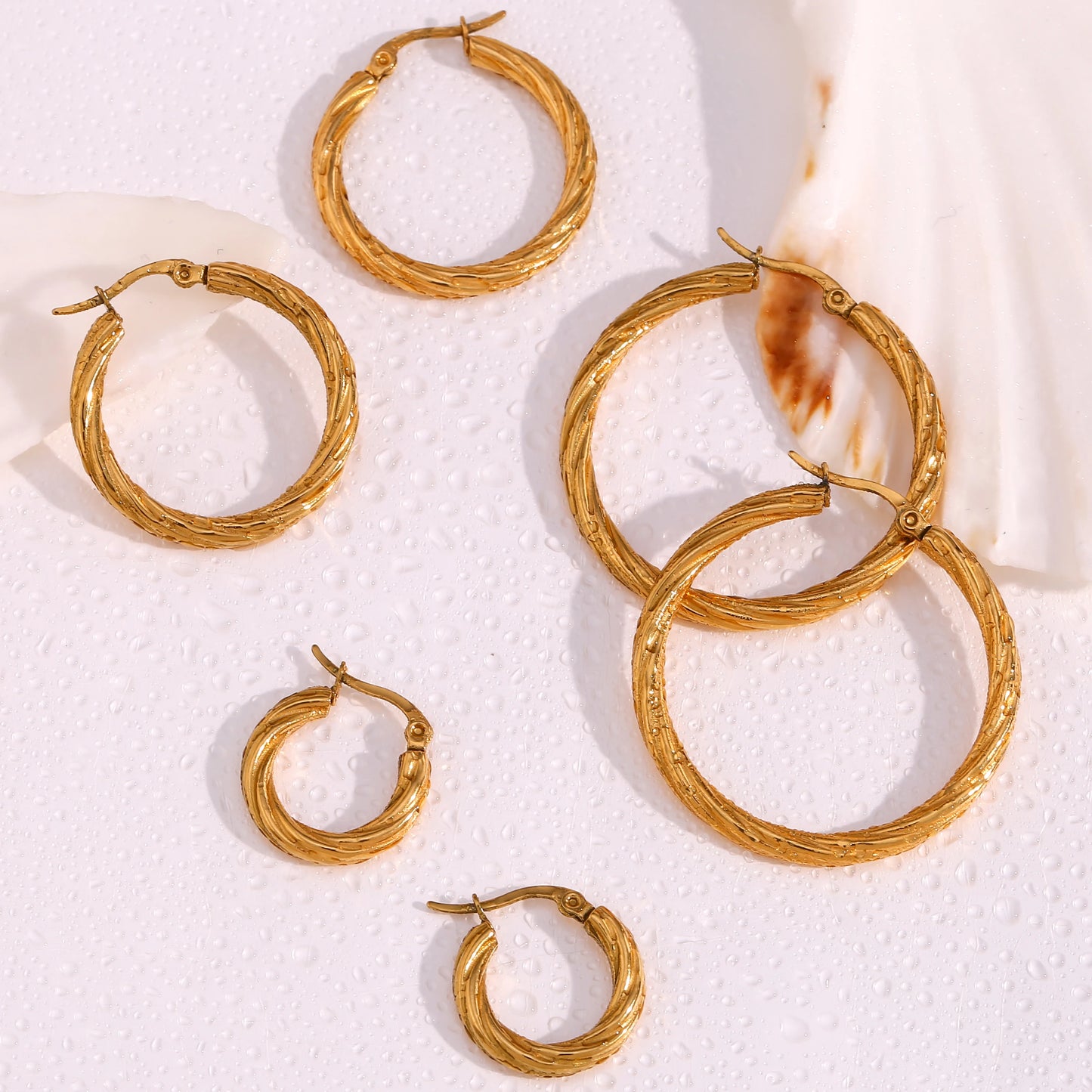 Goddess Hoop Ring