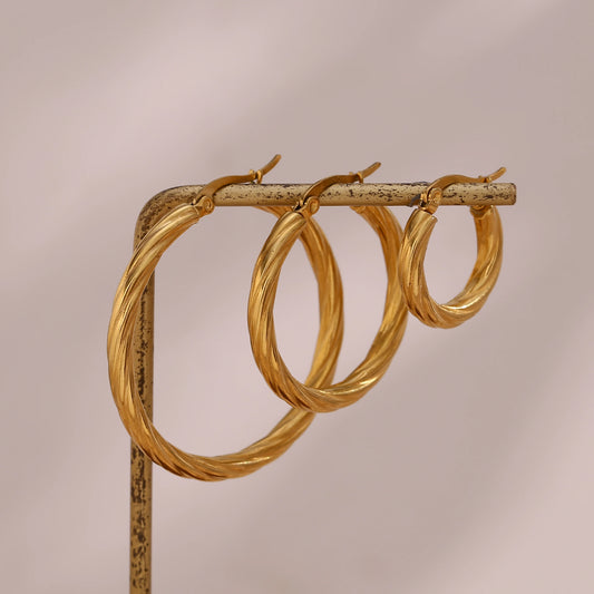 Goddess Hoop Ring